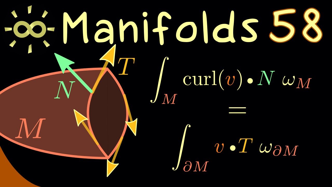 Manifolds 58 | Stokes's Integral Theorem (Classical Version) [dark version]