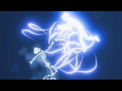 Electric Human Destroys Humans In People Playground (3)