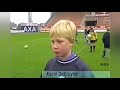 Kevin De Bruyne'nin küçük yaşta futbol oynarken yaptığı o röportaj (TÜRKÇE DUBLAJ) #KevinDeBruyne