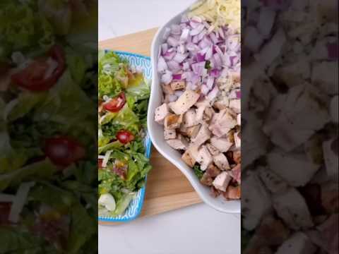 The ULTIMATE Cobb Salad—real food, real flavor! #recipe #wholefoodrecipes #cobbsalad #fromscratch