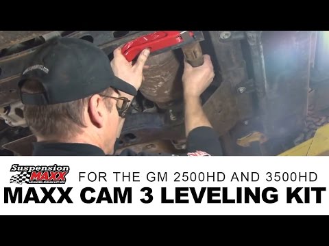 Installation of MAXX CAM 3 Leveling Kit for the GM 2500HD & 3500HD