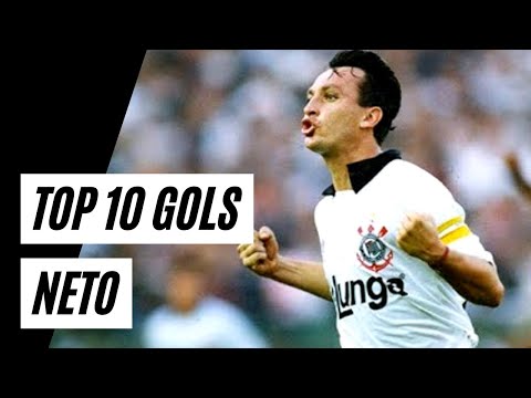Top 10: Gols de NETO - Os MELHORES GOLS da carreira de NETO