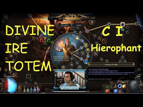 [PoE][FR] - 3.11 Harvest - Divine Ire Totem CI Hierophant