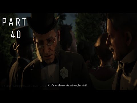 RED DEAD REDEMPTION 2 Full HD Walkthrough Gameplay Part 40 - MAYOR'S PARTY (PC) - NO COMMENTARY
