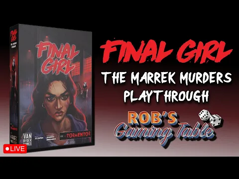 Final Girl: The Marrek Murders Playthrough