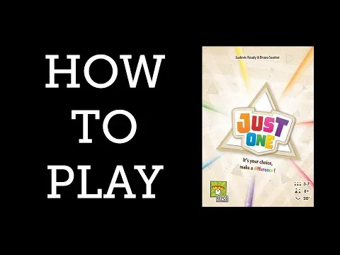 How to Play - Just One