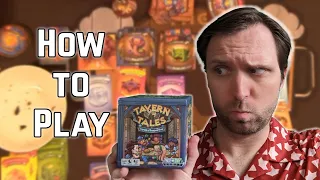 Learn to tell big fish stories in the trick taking card game Tavern Tales (How to Play Board Games)