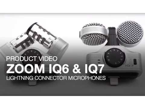 Product video thumbnail for Zoom IQ7 MS Stereo Microphone for iPhone &amp; iPad