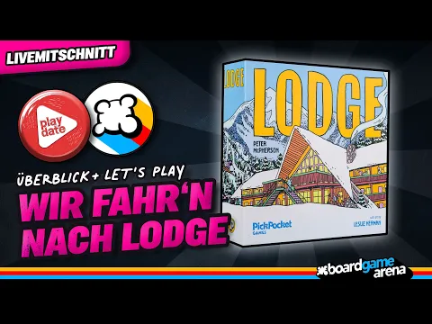 LODGE - Brettspiel - Regeln & Let's Play - Board Game Arena