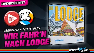 LODGE - Brettspiel - Regeln & Let's Play - Board Game Arena