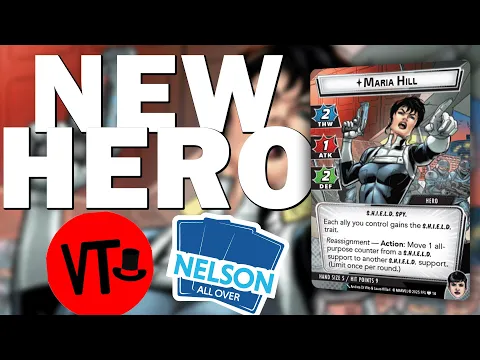New Hero Announced Maria Hill Joins Marvel Champions!