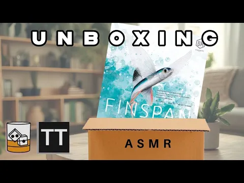 Finspan - Satisfying ASMR Board Game Unboxing