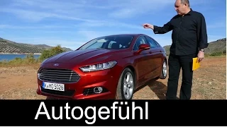 2015 All-new Ford Mondeo REVIEW test drive Ford Fusion - Autogefühl