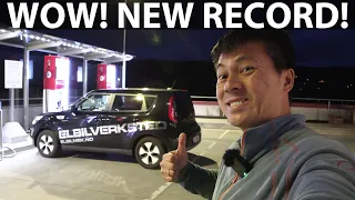 Kia Soul 27 kWh Geilo re-test