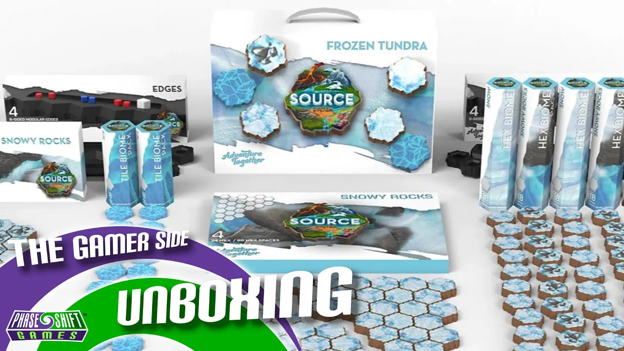 Source System: Starter Frozen Tundra unboxed on The Gamer Side