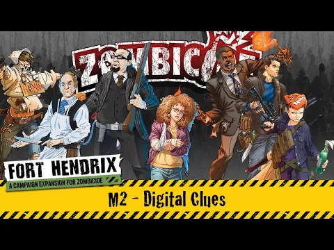 Zombicide 2nd Edition: Fort Hendrix Campaign (Mission M2) Board Game Gameplay | Live Stream Replay