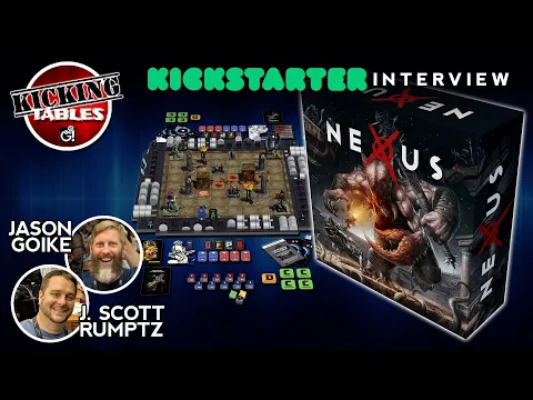 Nexus Board Game Kickstarter Interview with Creators Scott Rumptz and Jason Goike