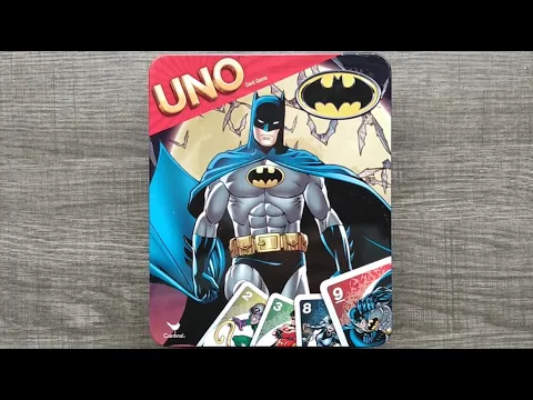 UNO DC Comics Batman Card Game