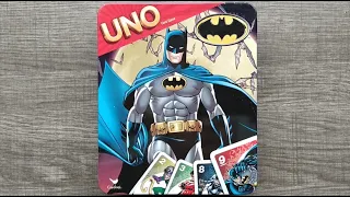 UNO DC Comics Batman Card Game