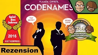 Codenames (Spiel des Jahres 2016) - Brettspiel - Review