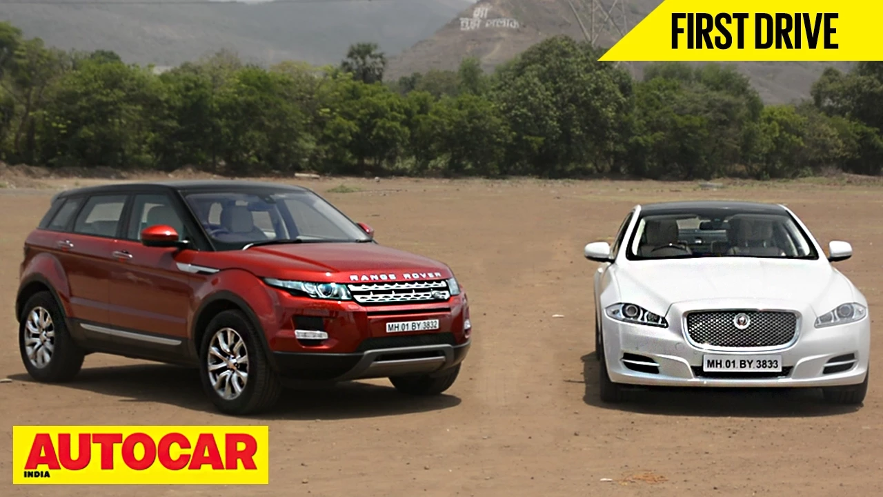 Jaguar XJ 2.0 Petrol & Range Rover Evoque | First Drive | Autocar India