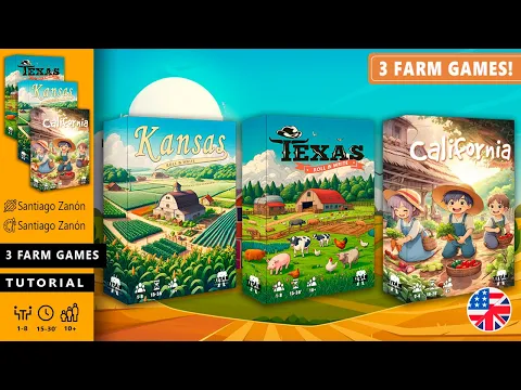 California, Kansas & Texas - FAST TUTORIAL (ENGLISH)