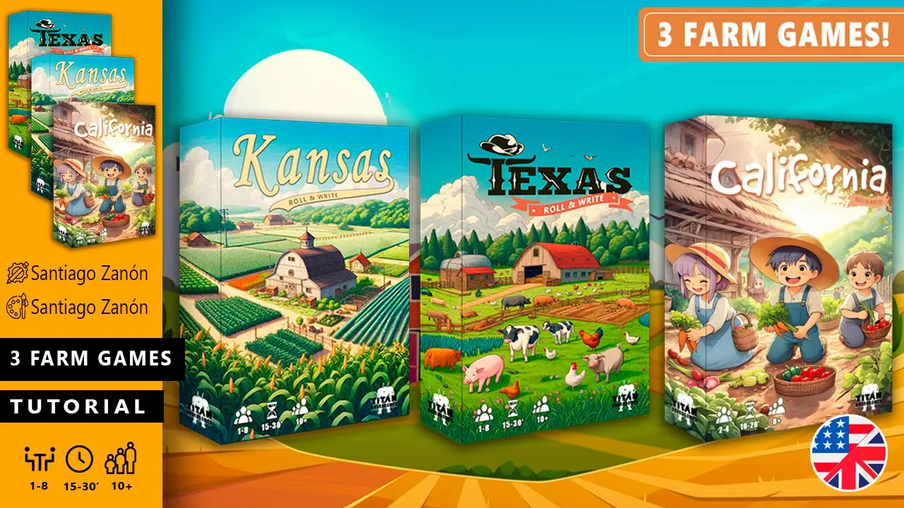 California, Kansas & Texas - FAST TUTORIAL (ENGLISH)