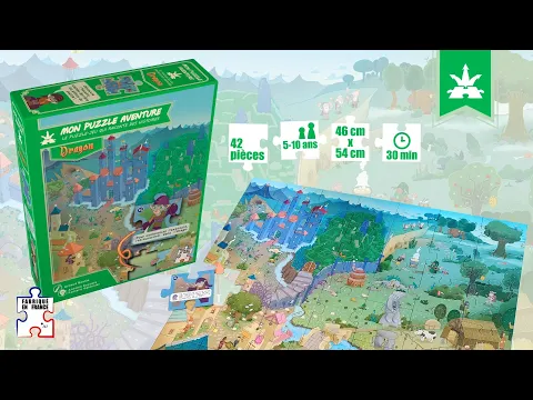 Mon Puzzle Aventure : Dragon - Trailer officiel - Première édition (ancien visuel)