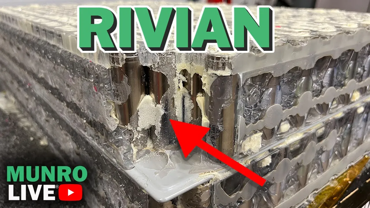 How Rivian's 7777 Batteries are packaged!