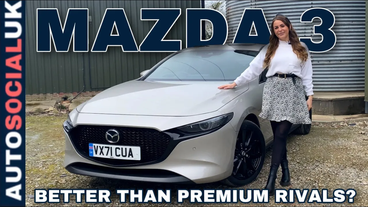 Mazda 3 Review - The best quality hatchback you can buy? (2022 GT Sport E-Skyactiv X) UK 4K