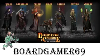 Dungeon Crusade : un tour de jeu