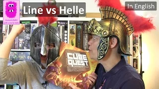 Line vs Helle - who will win this battle in Cube Quest