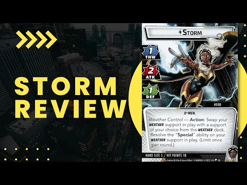 Storm Hero Review - Marvel Champions