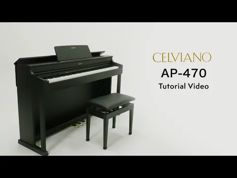 Video zu Casio Celviano AP-470 BK