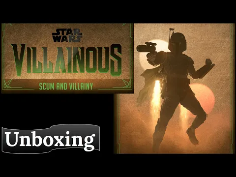 Star Wars Villainous: Scum and Villainy - Unboxing