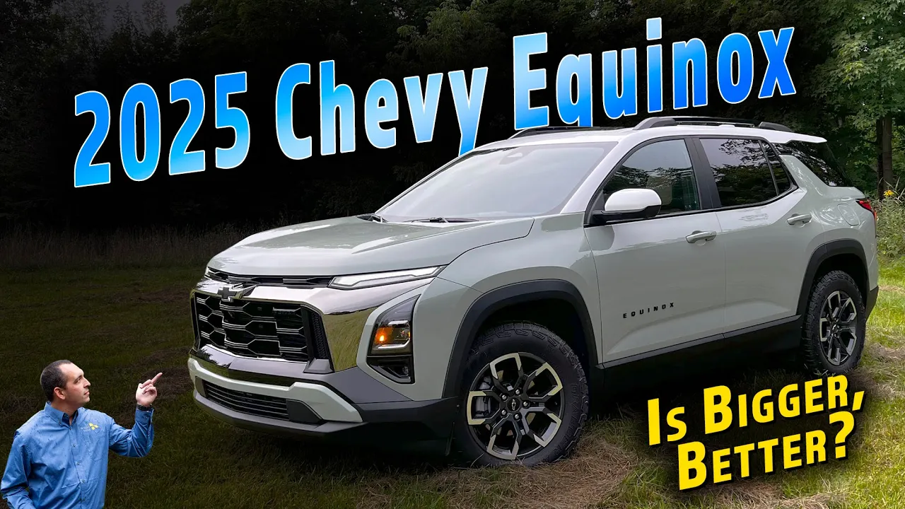The 2025 Chevrolet Equinox Is Bigger & Better, But... 1.5L Turbo Only For 2025