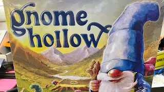 “Gnome Hollow” Board Game Unboxing