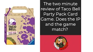 Taco Bell Party Pack by Purge Reviews: Two Minute Review