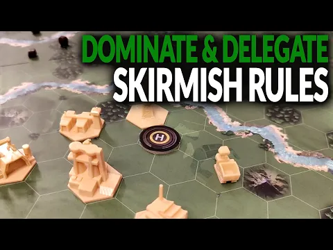 How to Play: Dominate & Delegate - Skirmish | ALL RULES! ️️
