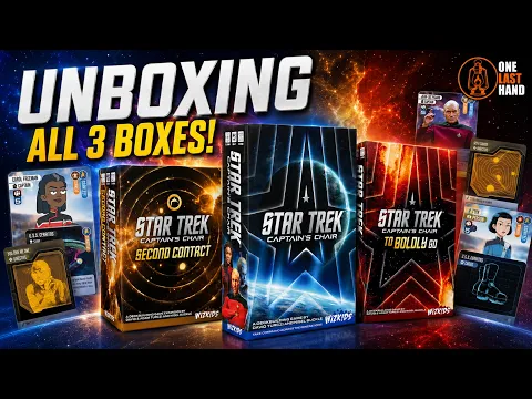 Star Trek: Captain’s Chair — All Three Boxes Unboxed