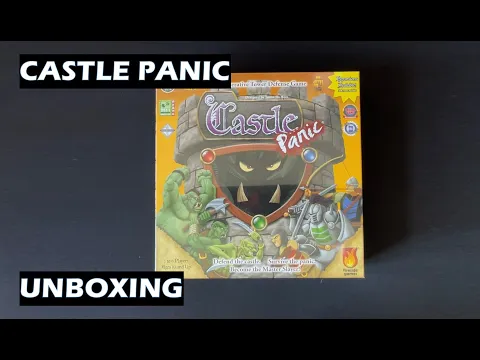 Unboxing Castle Panic board game
