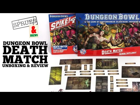 Dungeon Bowl Death Match Unboxing and Review - Blood Bowl