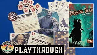 I Played a Dead Man's Game | Drawing Dead Solo Board Game Playthrough