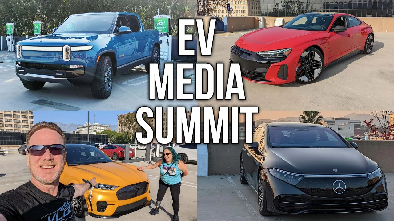 EV Media Summit - Mach-E GT, Mercedes EQS, Rivian, Audi RS e-tron GT, Porsche Taycan