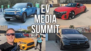 EV Media Summit - Mach-E GT, Mercedes EQS, Rivian, Audi RS e-tron GT, Porsche Taycan
