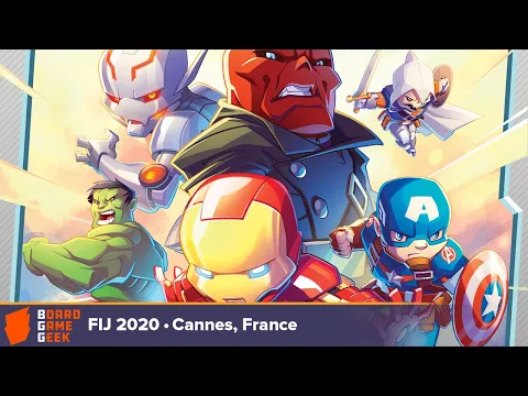 Marvel United — game preview at FIJ 2020 in Cannes
