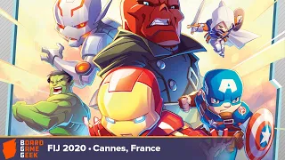 Marvel United — game preview at FIJ 2020 in Cannes