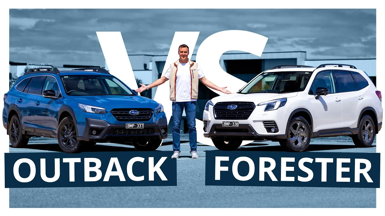 2024 Subaru Outback v Subaru Forester Comparison | Battle of the XT and STI special editions