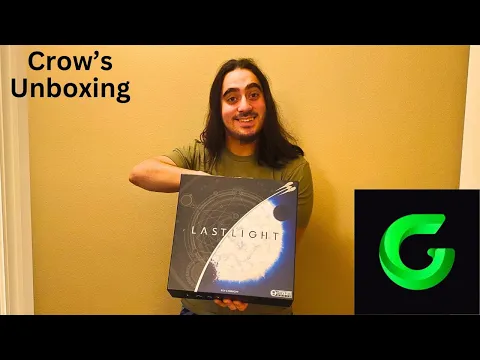Crow's unboxing Last Light Kickstarter full pledge