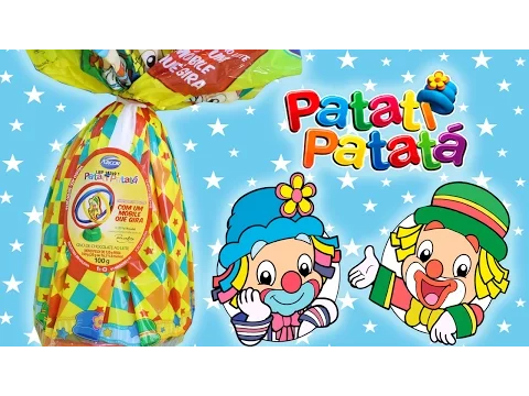 OVO DE PÁSCOA PATATI PATATA - COM MÓBILE QUE GIRA